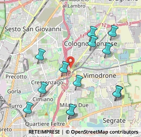 Mappa Via Bormio, 20132 Milano MI, Italia (2.24538)