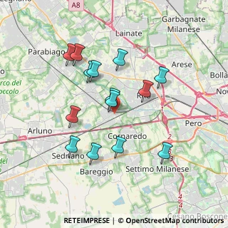 Mappa Via Lazio, 20010 Pregnana Milanese MI, Italia (3.35929)