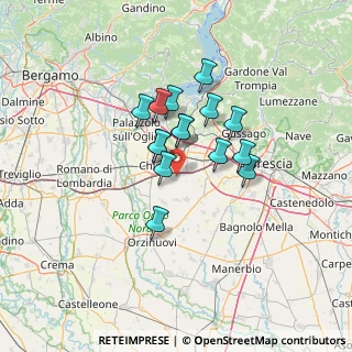 Mappa Via Monsignor Alessandro Galli, 25030 Castrezzato BS, Italia (9.616)
