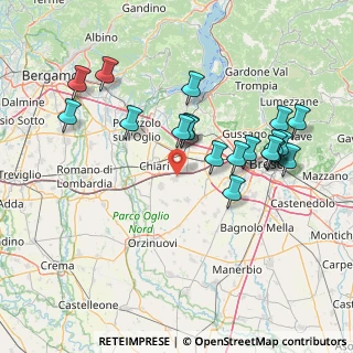 Mappa Via Monsignor Alessandro Galli, 25030 Castrezzato BS, Italia (15.4615)