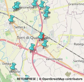 Mappa Via Firenze, 36040 Torri di Quartesolo VI, Italia (2.64417)