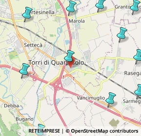 Mappa Via Firenze, 36040 Torri di Quartesolo VI, Italia (3.19818)