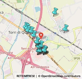 Mappa Via Firenze, 36040 Torri di Quartesolo VI, Italia (0.71)