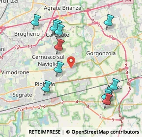 Mappa 20051 Cassina de' Pecchi MI, Italia (4.43417)