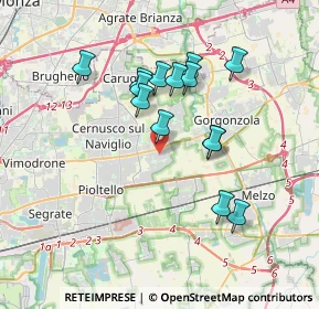 Mappa 20051 Cassina de' Pecchi MI, Italia (3.17643)