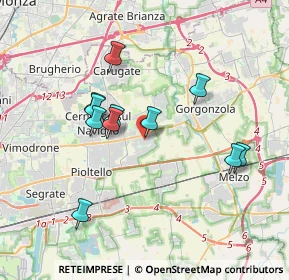 Mappa 20051 Cassina de' Pecchi MI, Italia (3.31273)