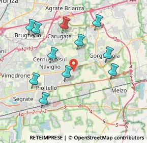 Mappa 20051 Cassina de' Pecchi MI, Italia (4.02727)