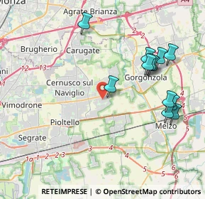 Mappa 20051 Cassina de' Pecchi MI, Italia (4.27583)