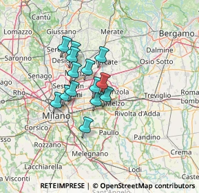 Mappa 20051 Cassina de' Pecchi MI, Italia (9.41)