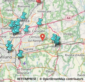 Mappa 20051 Cassina de' Pecchi MI, Italia (9.659)