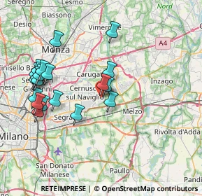 Mappa 20051 Cassina de' Pecchi MI, Italia (8.03)