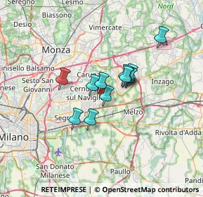 Mappa 20051 Cassina de' Pecchi MI, Italia (4.42417)