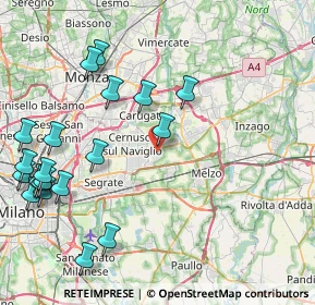 Mappa 20051 Cassina de' Pecchi MI, Italia (10.48)