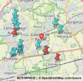 Mappa 20051 Cassina de' Pecchi MI, Italia (2.35824)