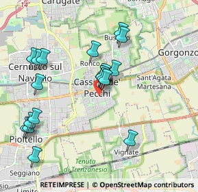 Mappa 20051 Cassina de' Pecchi MI, Italia (1.97368)