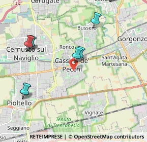 Mappa 20051 Cassina de' Pecchi MI, Italia (2.70091)