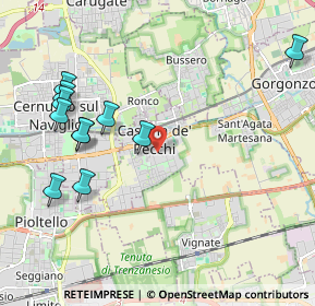 Mappa 20051 Cassina de' Pecchi MI, Italia (2.31455)