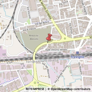 Mappa Via baslini ernesto 1, 24047 Treviglio, Bergamo (Lombardia)