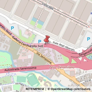 Mappa Via Sempione, 183, 20016 Pero, Milano (Lombardia)