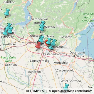 Mappa Via Giovanni Cimabue, 25134 Brescia BS, Italia (18.56571)