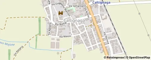 Mappa Caltignaga