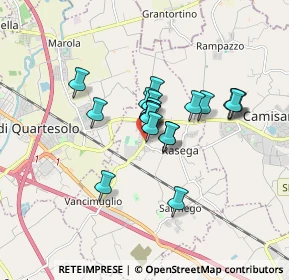 Mappa Via Roma, 36040 Vicenza VI, Italia (1.1025)