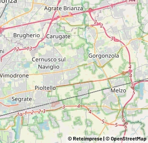 Mappa 20050 Sovico MB, Italia (3.4335)