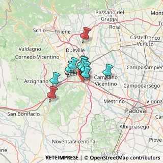 Mappa E70, 36100 Vicenza VI, Italia (6.63462)