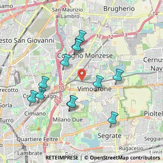 Mappa Viale della Resistenza, 20090 Vimodrone MI, Italia (1.8875)