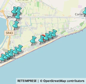 Mappa Via Olanda, 30016 Jesolo VE, Italia (2.58882)