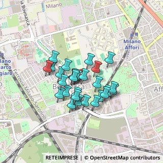 Mappa Via Annunzio Cervi, 20161 Milano MI, Italia (0.3069)