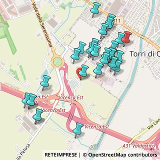 Mappa Strada Foscarina, 36040 Torri di Quartesolo VI, Italia (0.51724)