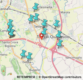 Mappa Strada Foscarina, 36040 Torri di Quartesolo VI, Italia (2.18133)