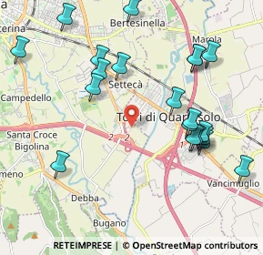 Mappa Strada Foscarina, 36040 Torri di Quartesolo VI, Italia (2.255)