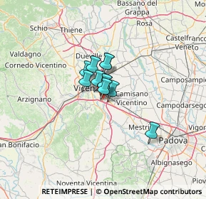 Mappa Strada Foscarina, 36040 Torri di Quartesolo VI, Italia (5.80091)