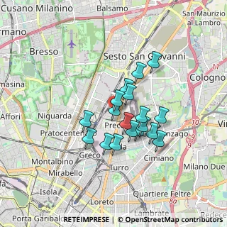 Mappa Via Privata Giovanni Livraghi, 20100 Milano MI, Italia (1.275)