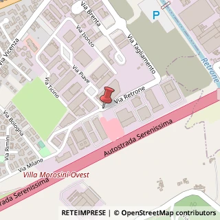 Mappa Via retrone 27, 36077 Altavilla Vicentina, Vicenza (Veneto)
