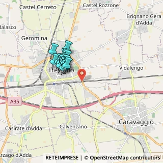 Mappa Via Jenner Edoardo, 24047 Treviglio BG, Italia (1.32875)