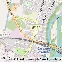 지도 Cassano d'Adda