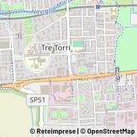 Térkép Cernusco sul Naviglio