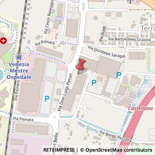 Mappa Via Don Federico Tosatto, 77, 30174 Venezia, Venezia (Veneto)