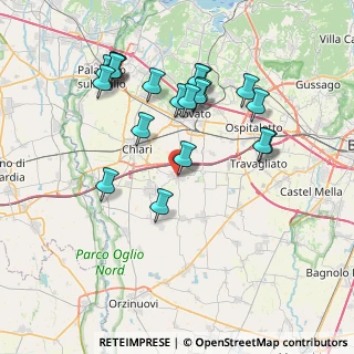 Mappa Via Risorgimento, 25030 Castrezzato BS, Italia (7.6685)
