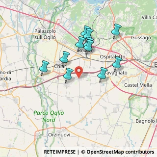 Mappa Via Risorgimento, 25030 Castrezzato BS, Italia (6.58818)
