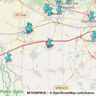 Mappa Via Risorgimento, 25030 Castrezzato BS, Italia (6.09417)
