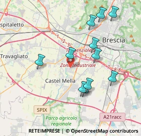 Mappa Via Francesco Perotti, 25125 Brescia BS, Italia (3.8)