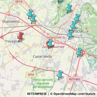 Mappa Via Francesco Perotti, 25125 Brescia BS, Italia (5.57417)