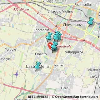 Mappa Via Francesco Perotti, 25125 Brescia BS, Italia (2.02583)