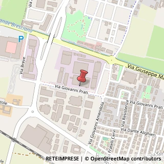 Mappa Via Giovanni Prati, 76, 25086 Rezzato, Brescia (Lombardia)