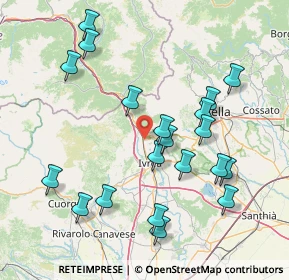 Mappa Via Vittorio Emanuele, 10013 Borgofranco d'Ivrea TO, Italia (16.4245)