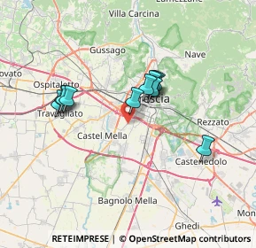 Mappa Via Nona, 25125 Brescia BS, Italia (5.74091)